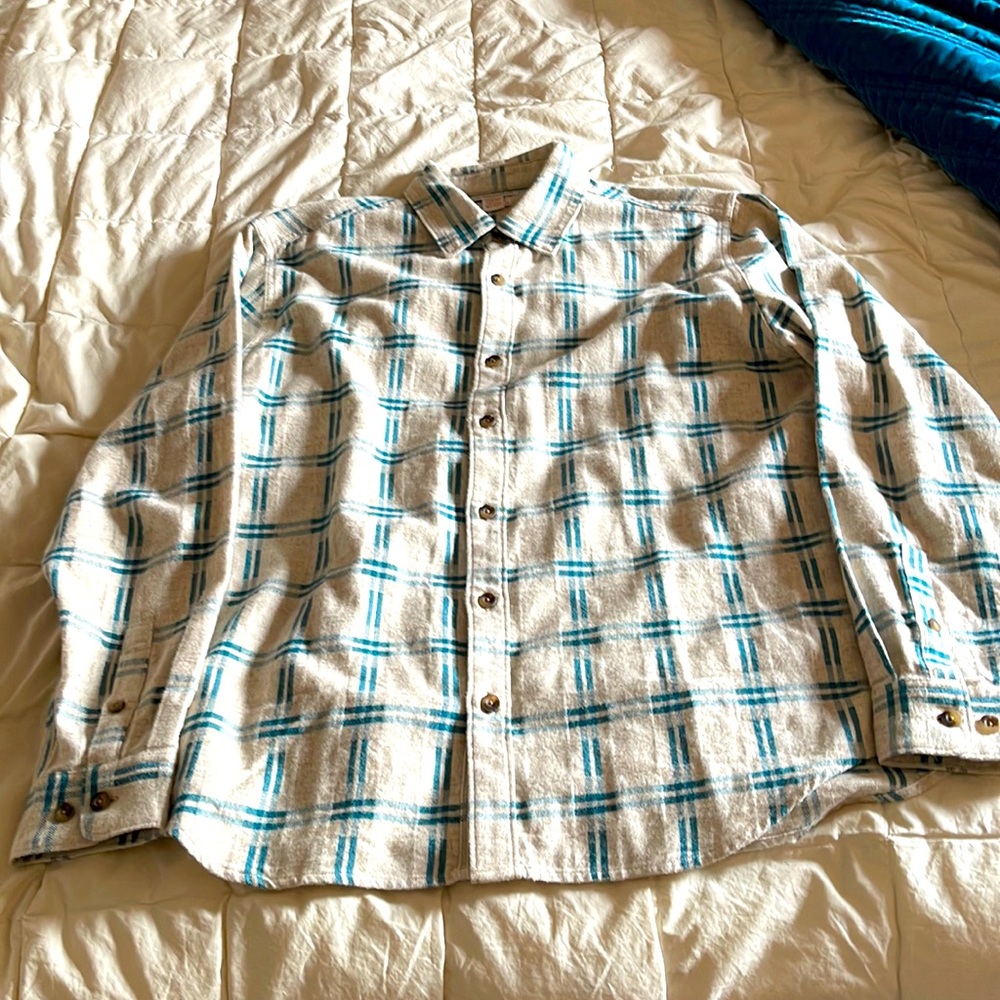 Carbon2Cobalt Echoes plaid shirt